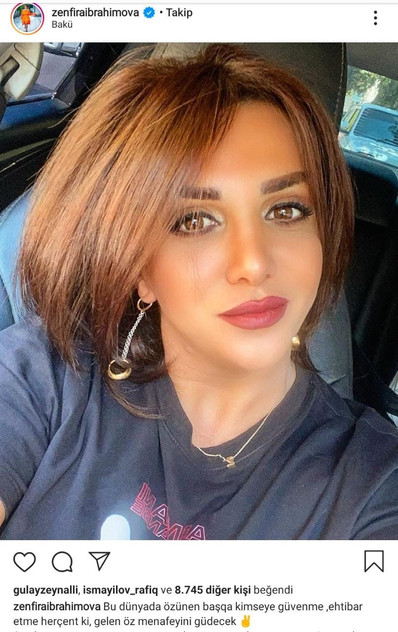 “Gələn öz mənafeyini güdəcək” – Zenfira İbrahimova - FOTO